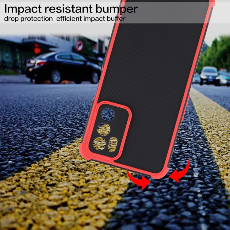 For OPPO A16/A16s/A53s 5G/A55 5G Eagle Eye Armor Dual-color TPU + PC Phone Case