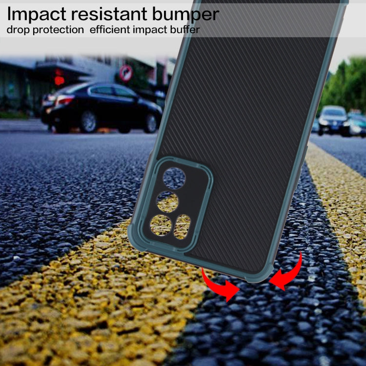 For OPPO A16/A16s/A53s 5G/A55 5G Eagle Eye Armor Dual-color TPU + PC Phone Case