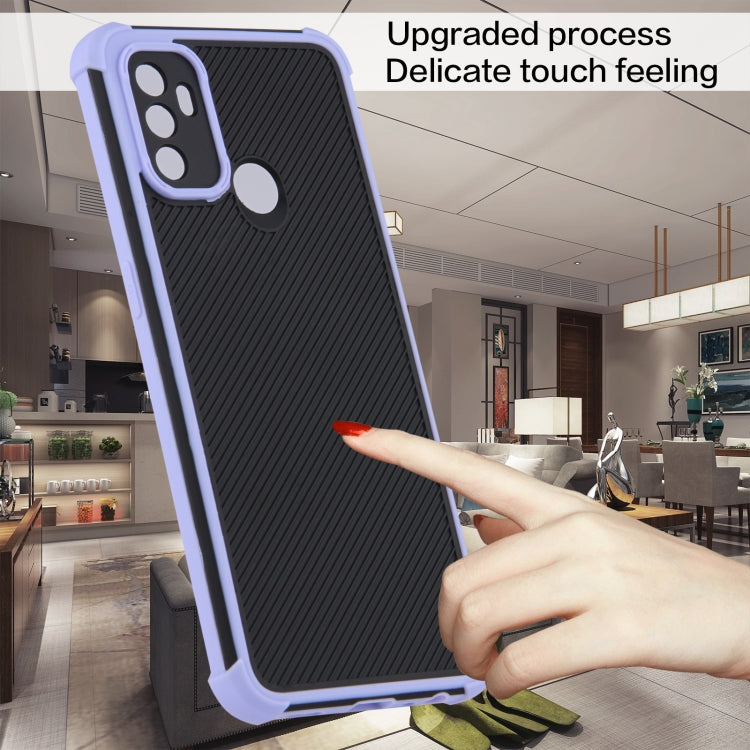 For OPPO A53/A32/A33/A53s 4G Eagle Eye Armor Dual-color TPU + PC Phone Case