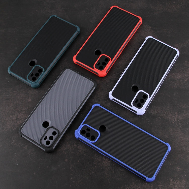 For OPPO A53/A32/A33/A53s 4G Eagle Eye Armor Dual-color TPU + PC Phone Case
