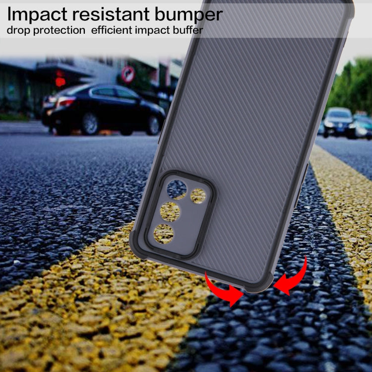 For OPPO A74 / F19 4G Eagle Eye Armor Dual-color TPU + PC Phone Case