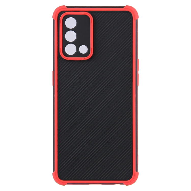 For OPPO A74 / F19 4G Eagle Eye Armor Dual-color TPU + PC Phone Case
