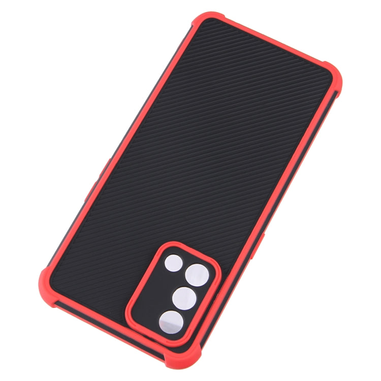 For OPPO A74 / F19 4G Eagle Eye Armor Dual-color TPU + PC Phone Case