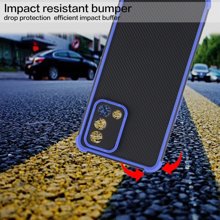 For OPPO A74 / F19 4G Eagle Eye Armor Dual-color TPU + PC Phone Case