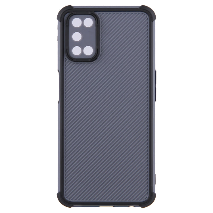 For OPPO A92 / A52 / A72 Eagle Eye Armor Dual-color TPU + PC Phone Case