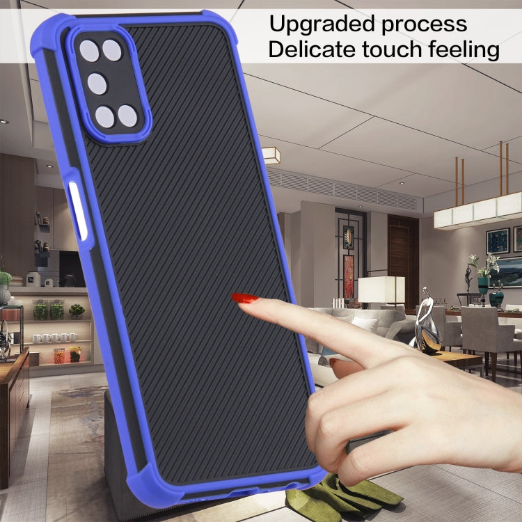 For OPPO A92 / A52 / A72 Eagle Eye Armor Dual-color TPU + PC Phone Case