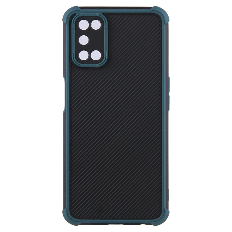 For OPPO A92 / A52 / A72 Eagle Eye Armor Dual-color TPU + PC Phone Case