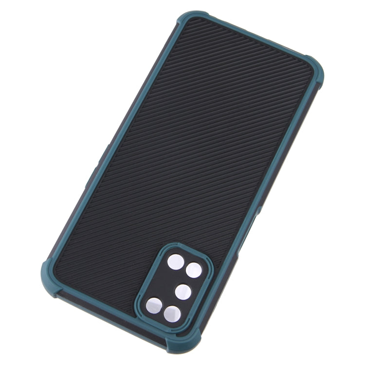 For OPPO A92 / A52 / A72 Eagle Eye Armor Dual-color TPU + PC Phone Case