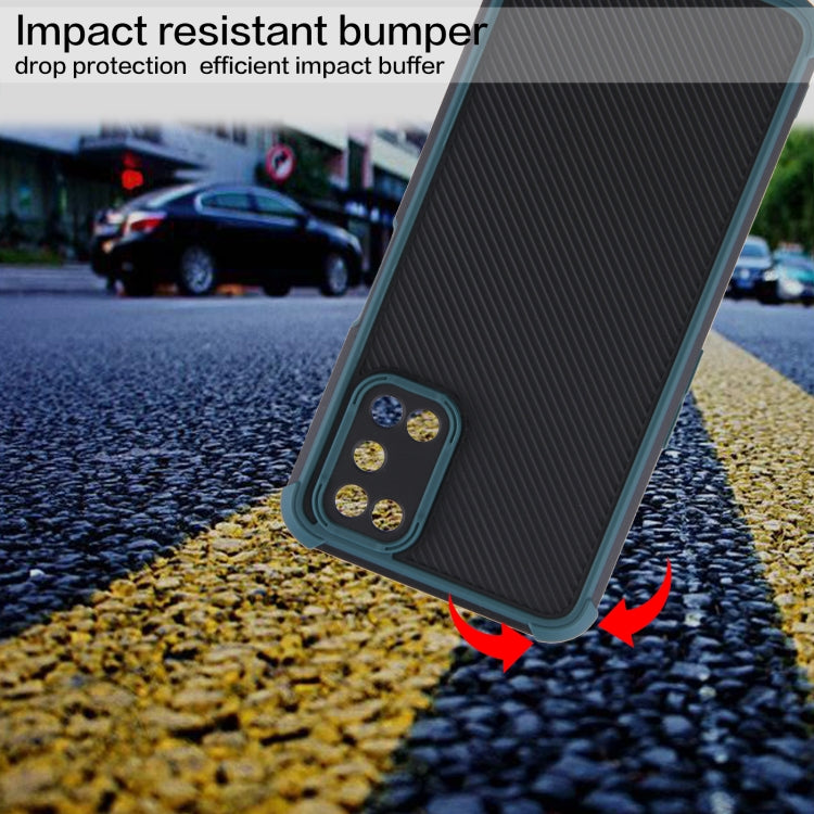 For OPPO A92 / A52 / A72 Eagle Eye Armor Dual-color TPU + PC Phone Case