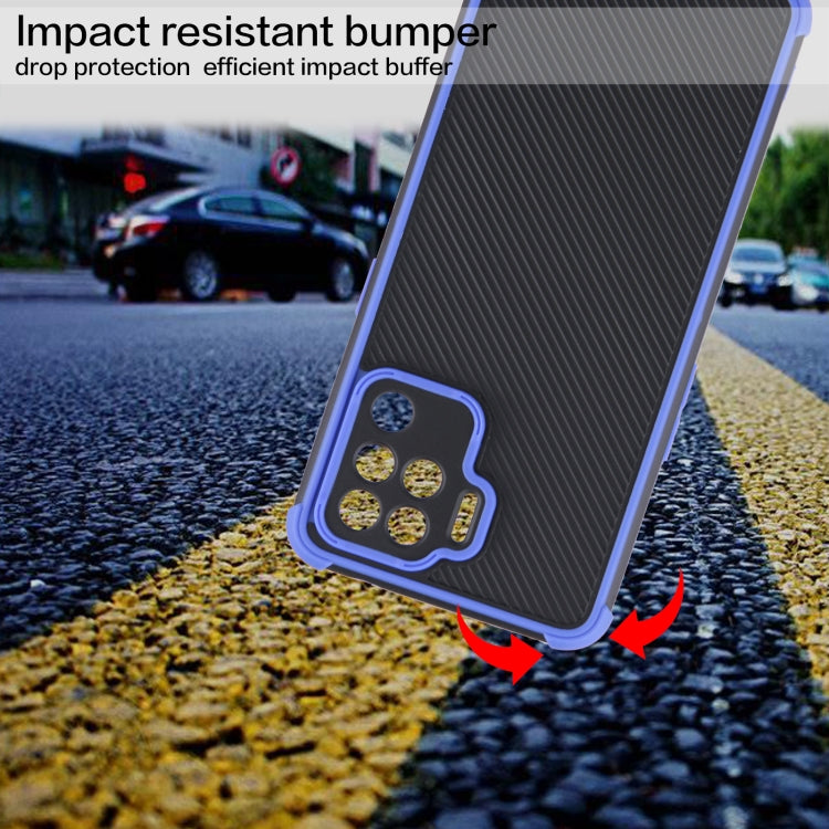 For OPPO A94 / F19 Pro Eagle Eye Armor Dual-color TPU + PC Phone Case