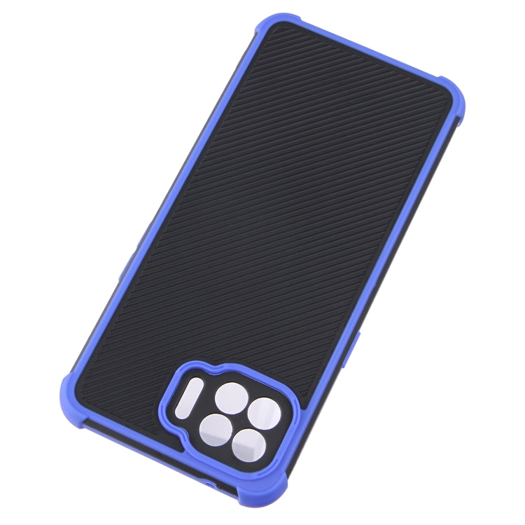 For OPPO F17 / A73 Eagle Eye Armor Dual-color TPU + PC Phone Case