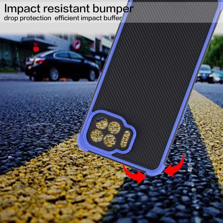 For OPPO F17 Pro / A93 / Reno4 F Eagle Eye Armor Dual-color TPU + PC Phone Case