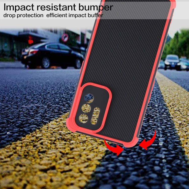 For OPPO F19 Pro+ 5G/Reno5 Z 5G/A94 5G/Reno6 Z Eagle Eye Armor Dual-color TPU + PC Phone Case