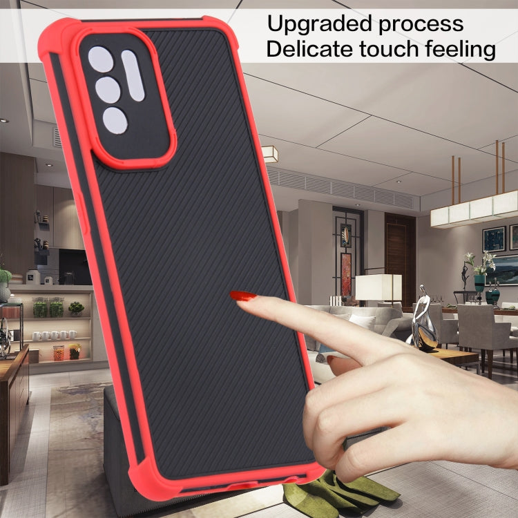 For OPPO F19 Pro+ 5G/Reno5 Z 5G/A94 5G/Reno6 Z Eagle Eye Armor Dual-color TPU + PC Phone Case