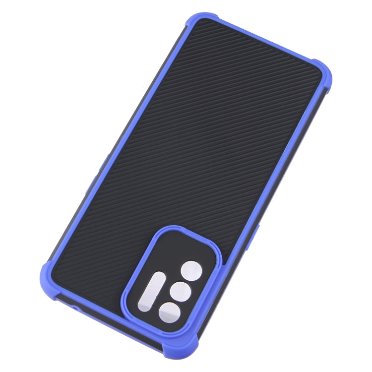 For OPPO F19 Pro+ 5G/Reno5 Z 5G/A94 5G/Reno6 Z Eagle Eye Armor Dual-color TPU + PC Phone Case