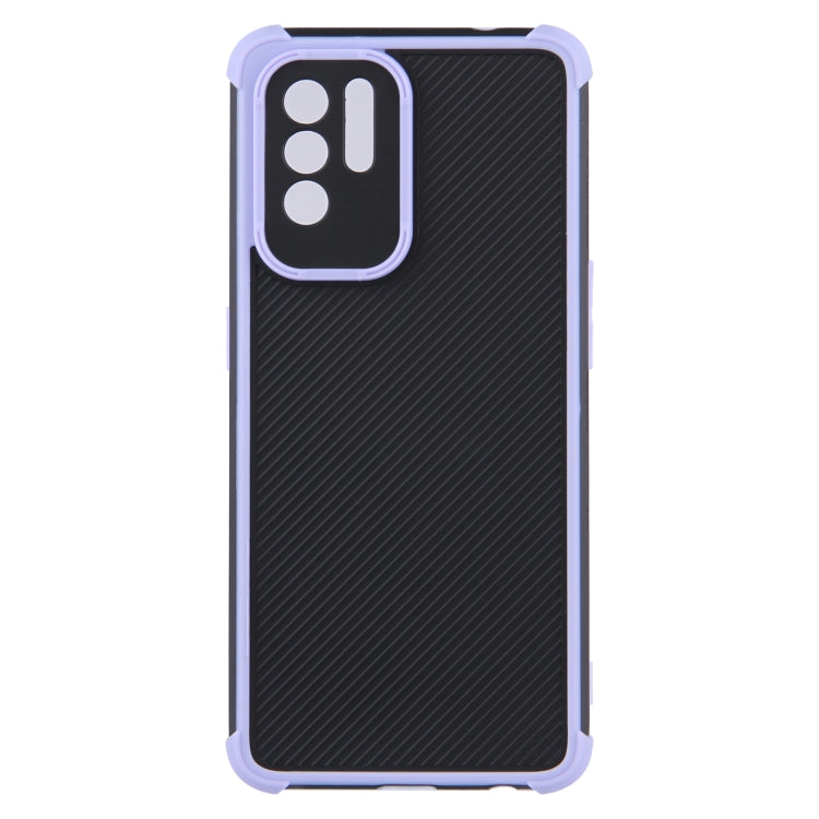 For OPPO F19 Pro+ 5G/Reno5 Z 5G/A94 5G/Reno6 Z Eagle Eye Armor Dual-color TPU + PC Phone Case