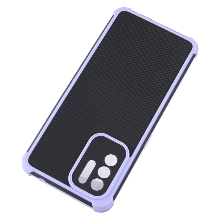 For OPPO F19 Pro+ 5G/Reno5 Z 5G/A94 5G/Reno6 Z Eagle Eye Armor Dual-color TPU + PC Phone Case