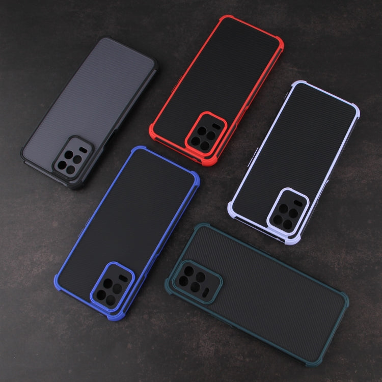 For OPPO Realme 8 5G/V13 5G/Narzo 30 5G Eagle Eye Armor Dual-color TPU + PC Phone Case