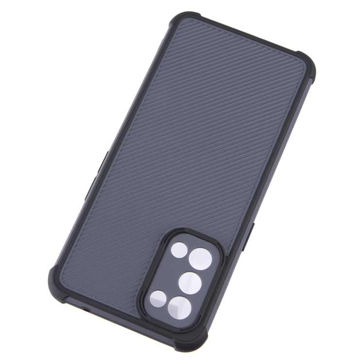 For OPPO Reno5 Eagle Eye Armor Dual-color TPU + PC Phone Case