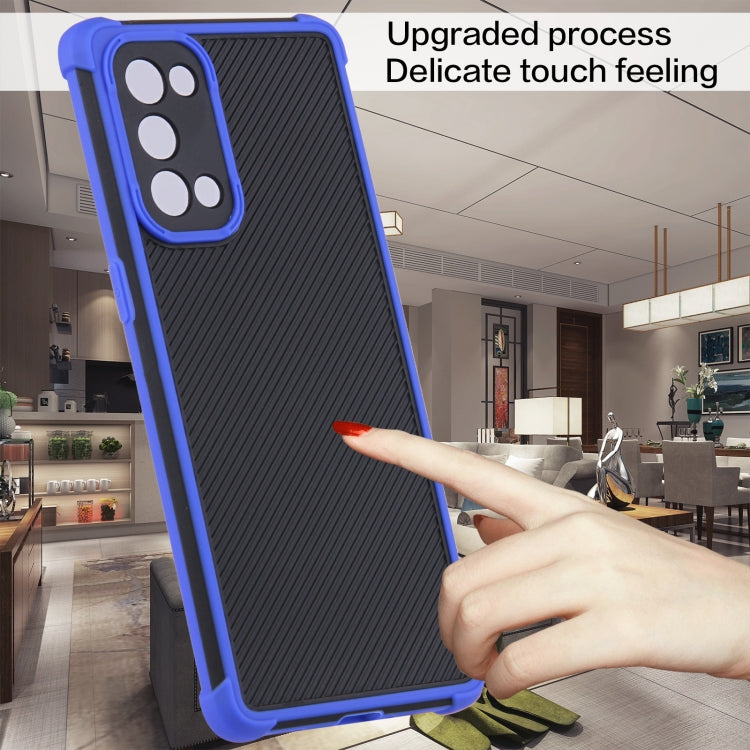 For OPPO Reno5 Pro 5G Eagle Eye Armor Dual-color TPU + PC Phone Case