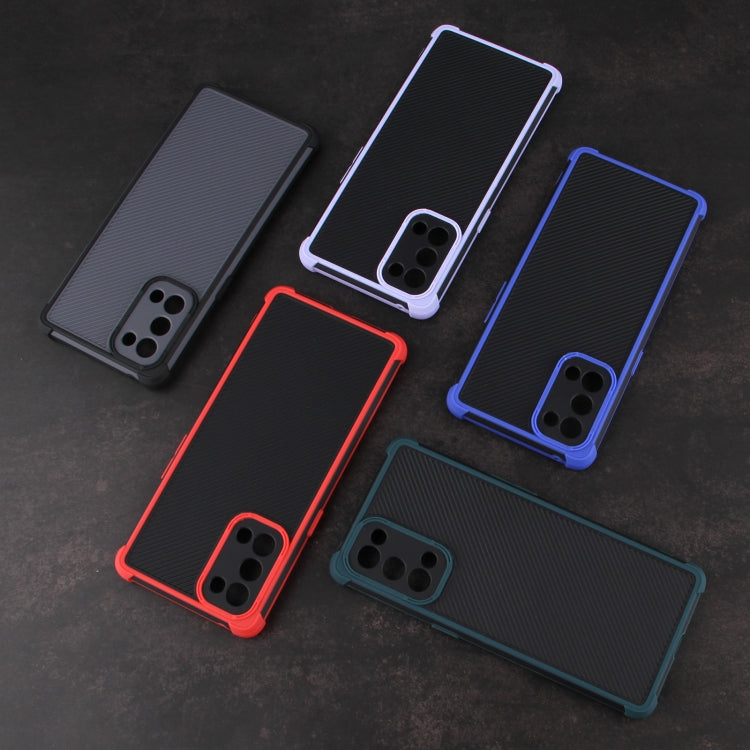 For OPPO Reno5 Pro 5G Eagle Eye Armor Dual-color TPU + PC Phone Case