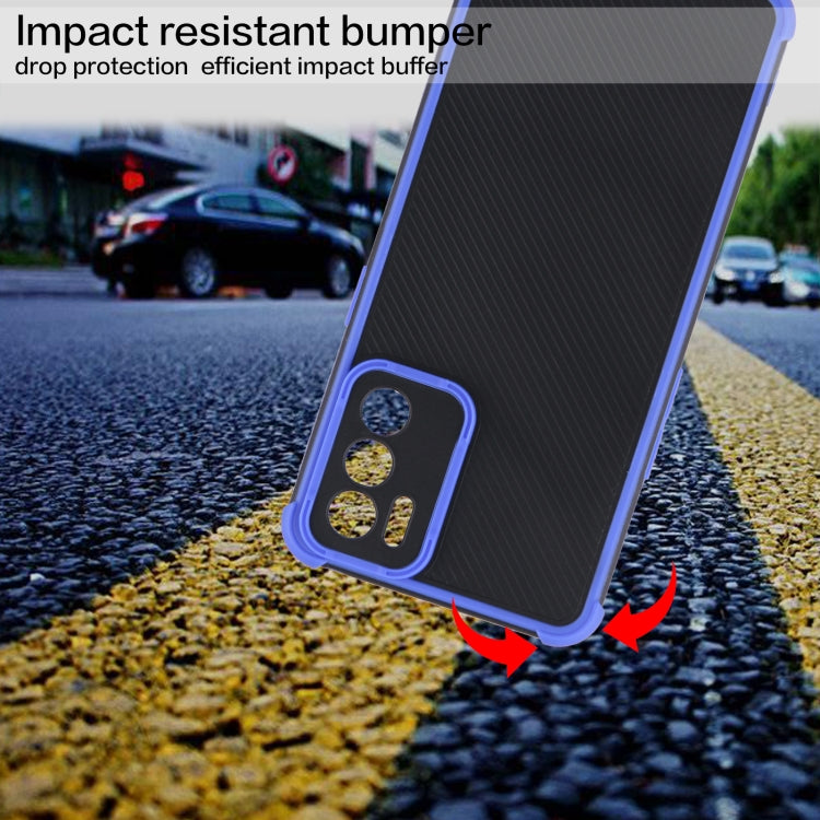 For OPPO Reno6 5G Eagle Eye Armor Dual-color TPU + PC Phone Case