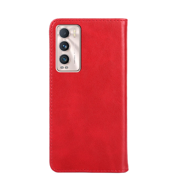 For OPPO Realme GT Explorer Master Non-Magnetic Retro Texture Horizontal Flip Leather Phone Case