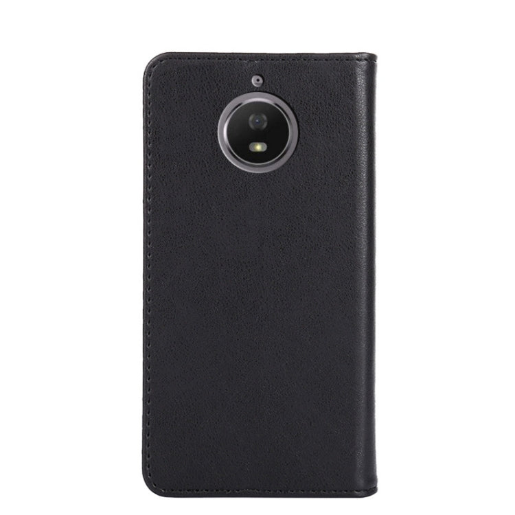 For Motorola Moto G5S Plus Non-Magnetic Retro Texture Horizontal Flip Leather Case with Holder & Card Slots & Wallet