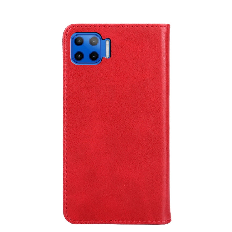 For Motorola Moto G 5G Plus Non-Magnetic Retro Texture Horizontal Flip Leather Case with Holder & Card Slots & Wallet