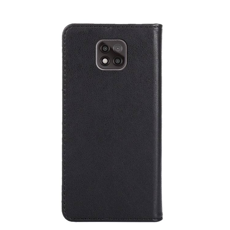 For Motorola Moto G Power 2021 Non-Magnetic Retro Texture Horizontal Flip Leather Case with Holder & Card Slots & Wallet