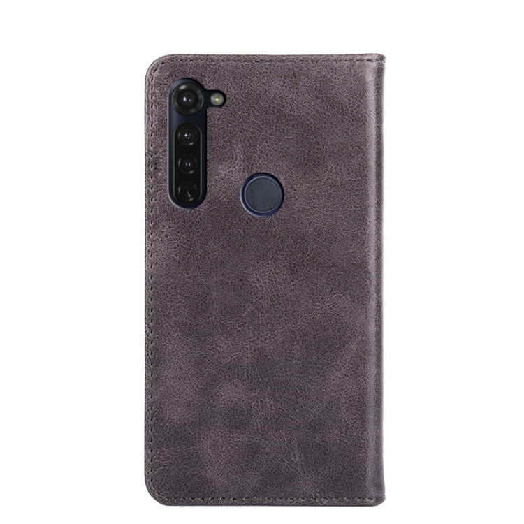 For Motorola Moto G Stylus Non-Magnetic Retro Texture Horizontal Flip Leather Case with Holder & Card Slots & Wallet
