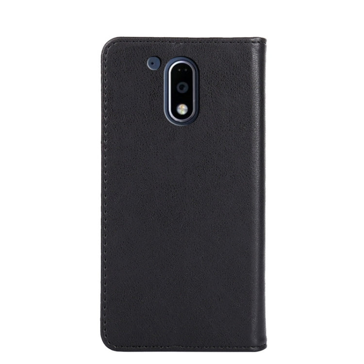 For Motorola Moto G4 Plus Non-Magnetic Retro Texture Horizontal Flip Leather Case with Holder & Card Slots & Wallet