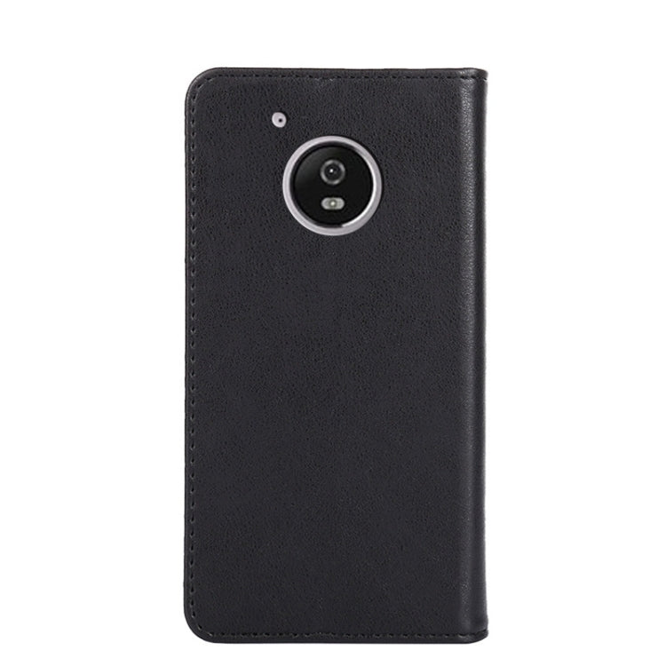 For Motorola Moto G5 Plus Non-Magnetic Retro Texture Horizontal Flip Leather Case with Holder & Card Slots & Wallet