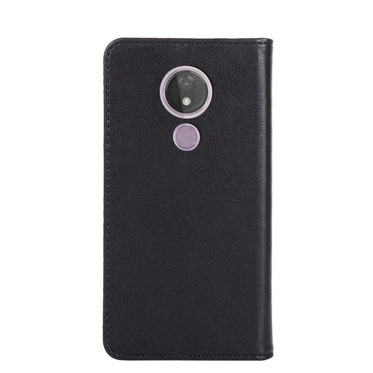 For Motorola Moto G7 Power(EU) Non-Magnetic Retro Texture Horizontal Flip Leather Case with Holder & Card Slots & Wallet