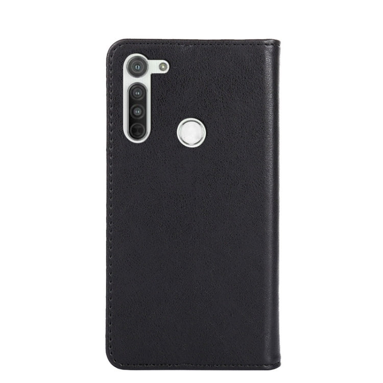 For Motorola Moto G8 Non-Magnetic Retro Texture Horizontal Flip Leather Case with Holder & Card Slots & Wallet