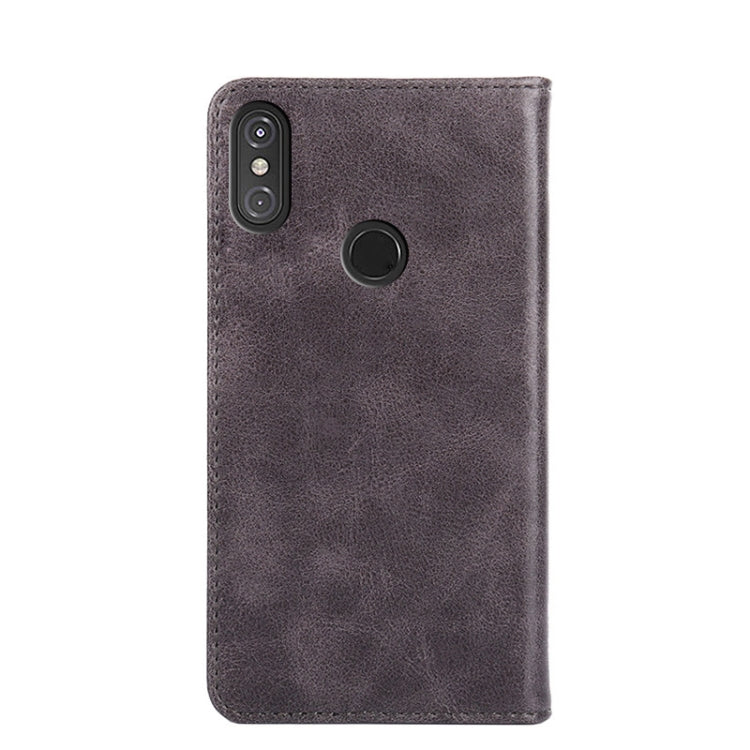 For Motorola One Power (P30 Note) Non-Magnetic Retro Texture Horizontal Flip Leather Case with Holder & Card Slots & Wallet