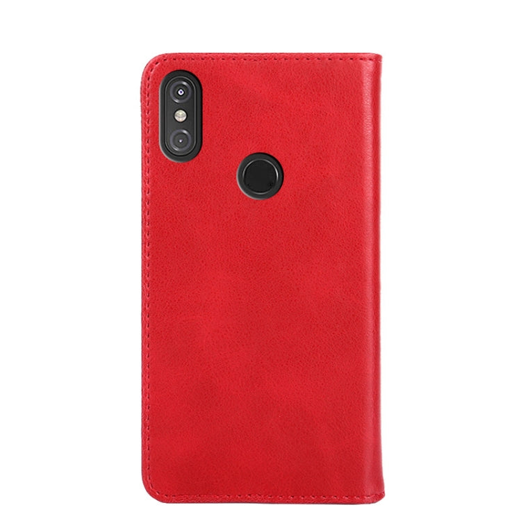 For Motorola One Power (P30 Note) Non-Magnetic Retro Texture Horizontal Flip Leather Case with Holder & Card Slots & Wallet