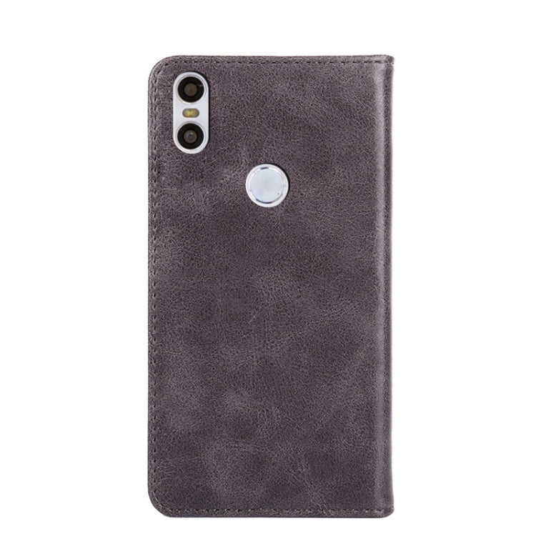 For Motorola One (P30 Play) Non-Magnetic Retro Texture Horizontal Flip Leather Case with Holder & Card Slots & Wallet