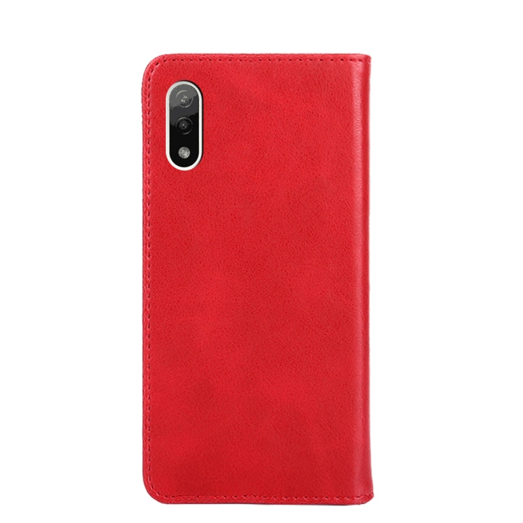 For Sony Xperia ACE II Non-Magnetic Retro Texture Leather Phone Case