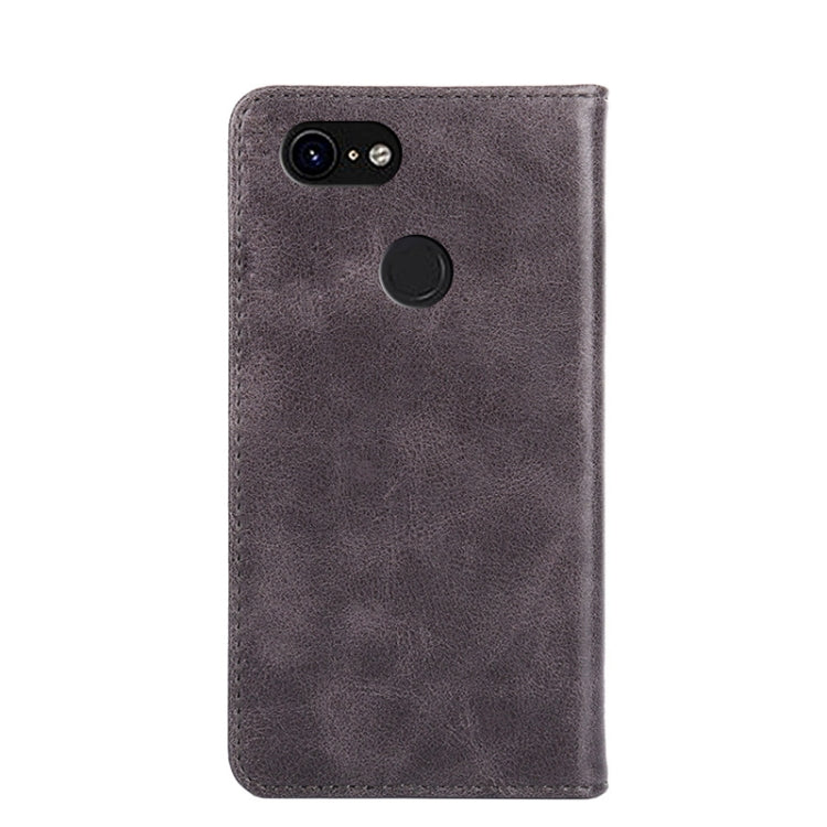 For vivo X70 Non-Magnetic Retro Texture Leather Phone Case