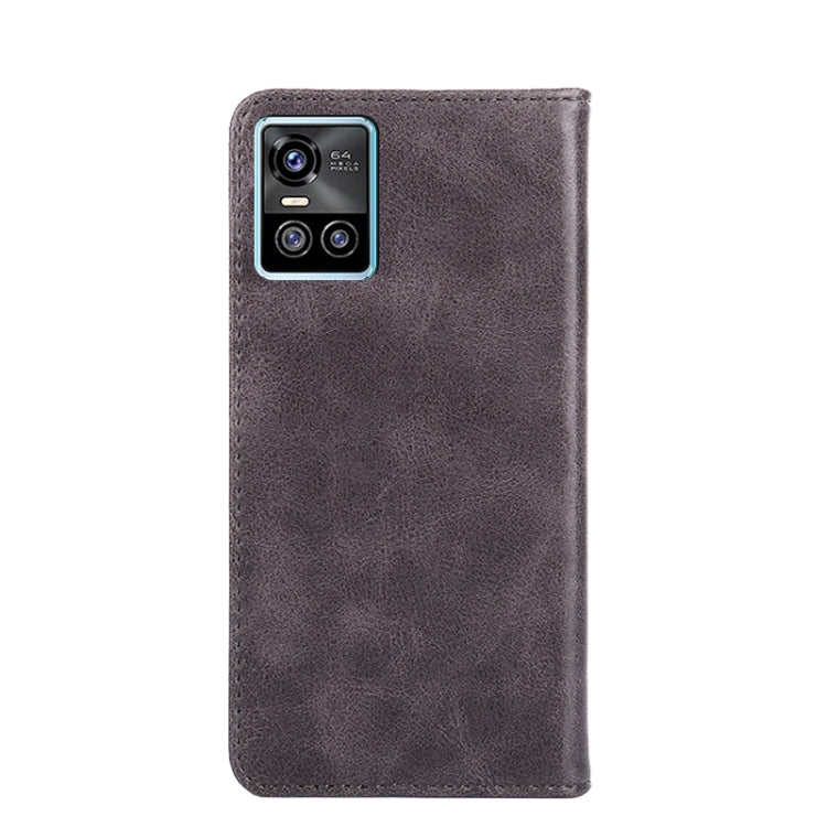 For vivo S10 / S10 Pro Non-Magnetic Retro Texture Leather Phone Case