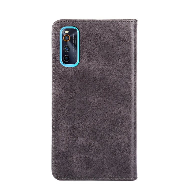 For vivo iQOO Neo3 5G Non-Magnetic Retro Texture Leather Phone Case