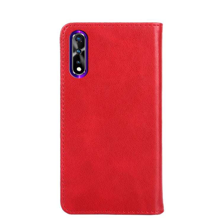 For vivo iQOO Neo Non-Magnetic Retro Texture Leather Phone Case
