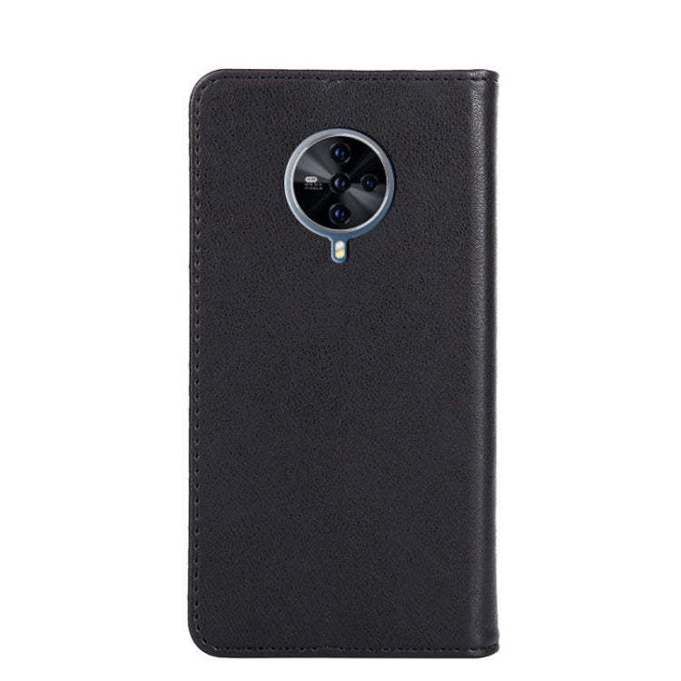 For vivo S6 5G Non-Magnetic Retro Texture Leather Phone Case