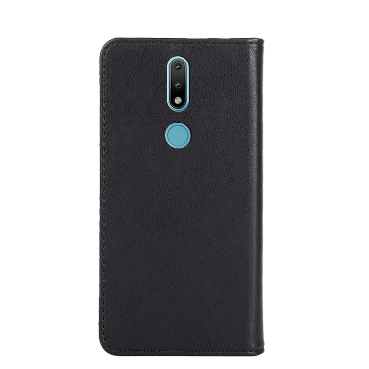 For Nokia 2.4 Non-Magnetic Retro Texture Horizontal Flip Leather Phone Case