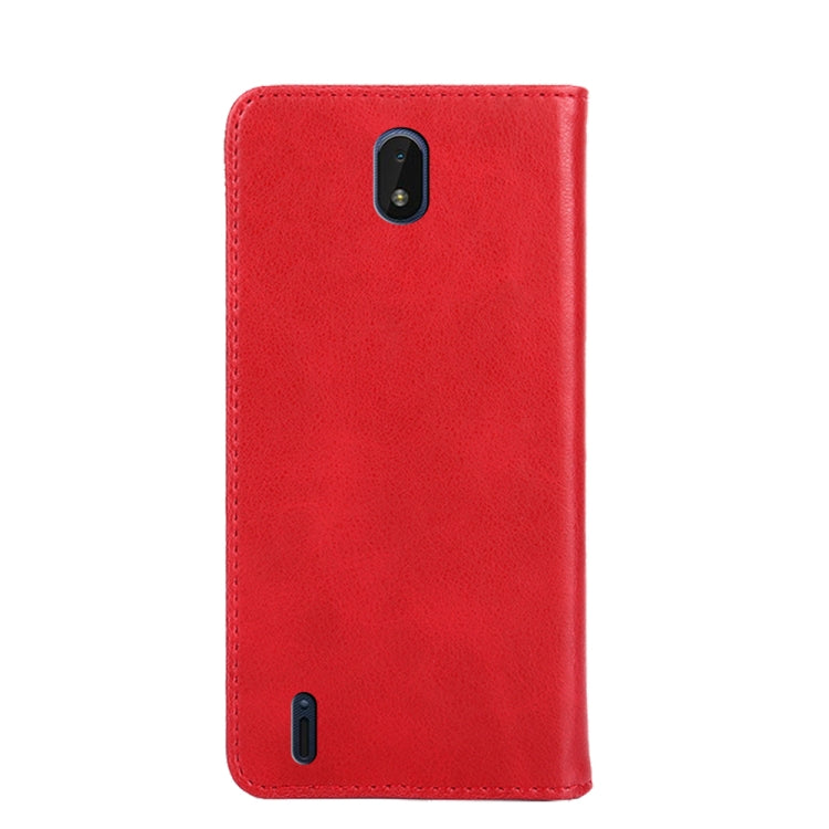 For Nokia C01 Plus / C1 2nd Edition Non-Magnetic Retro Texture Horizontal Flip Leather Phone Case