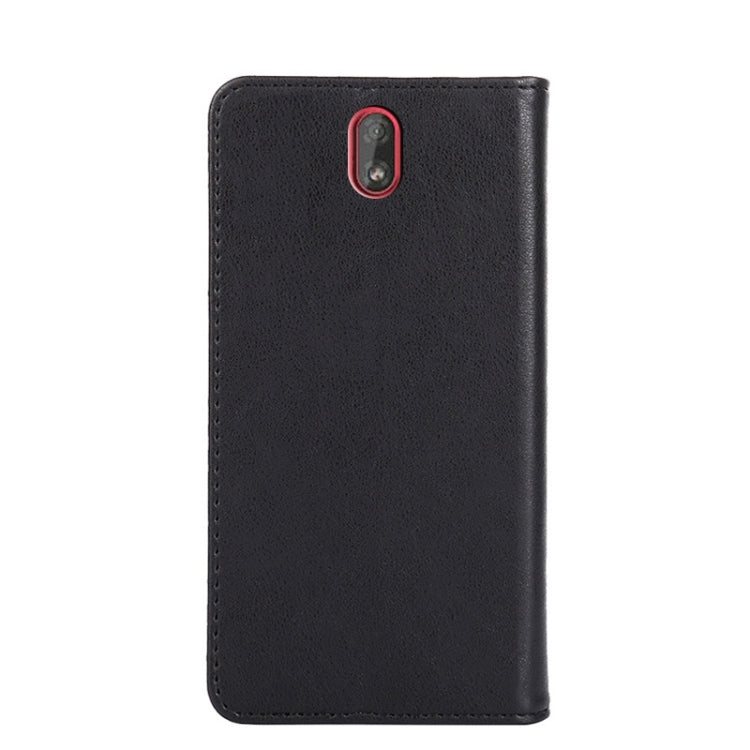 For Nokia C1 Non-Magnetic Retro Texture Horizontal Flip Leather Phone Case