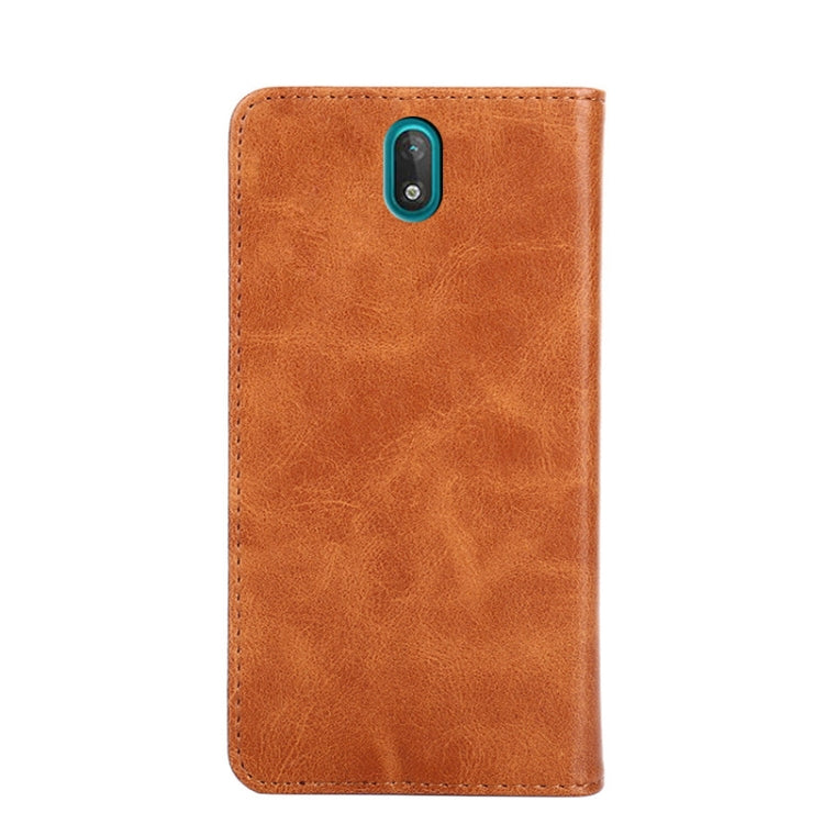For Nokia C2 Non-Magnetic Retro Texture Horizontal Flip Leather Phone Case