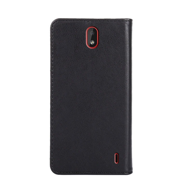 For Nokia 1 Plus Non-Magnetic Retro Texture Horizontal Flip Leather Phone Case