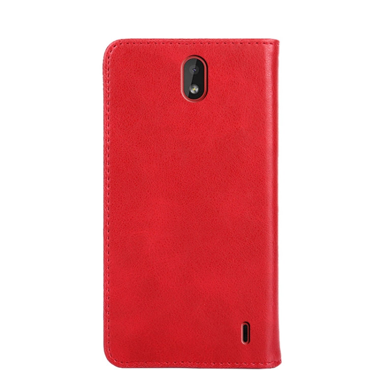 For Nokia 1 Plus Non-Magnetic Retro Texture Horizontal Flip Leather Phone Case